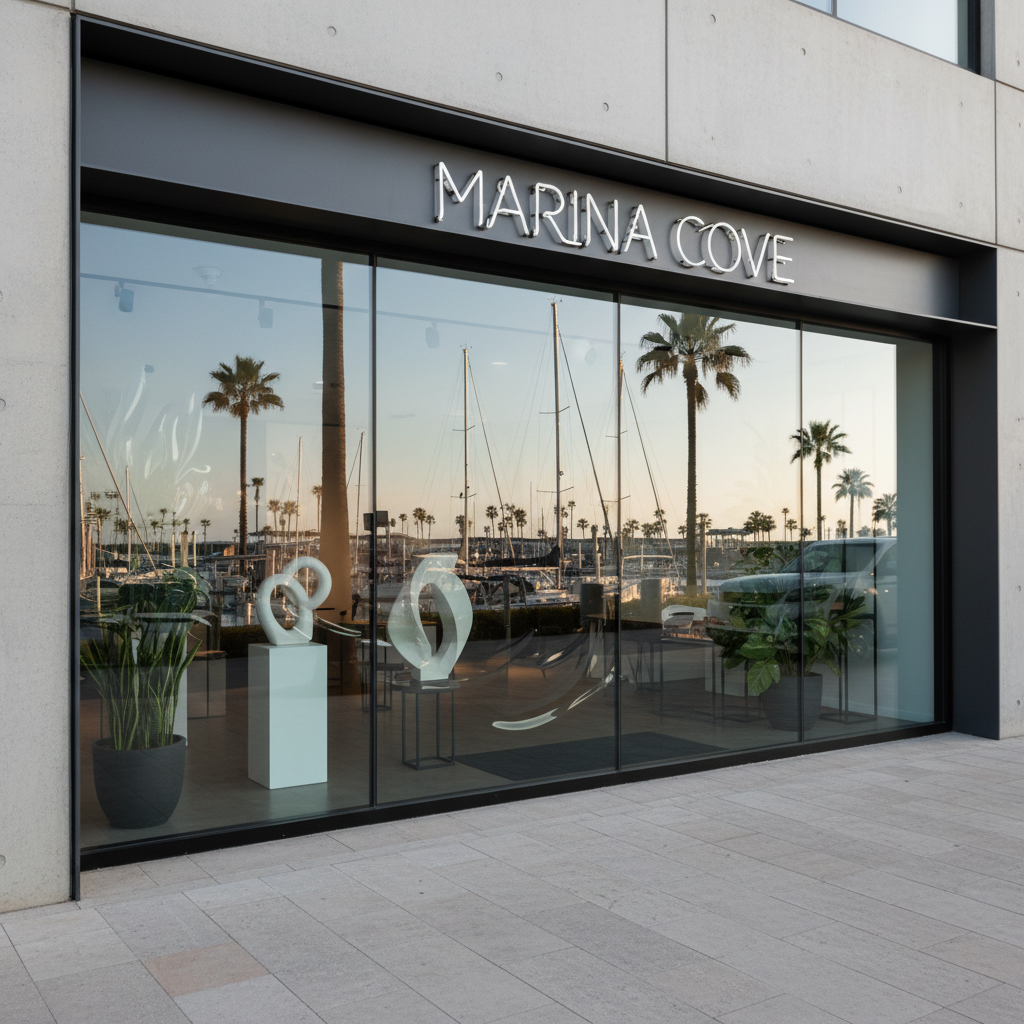 Anti-Graffiti Window Film for Marina del Rey