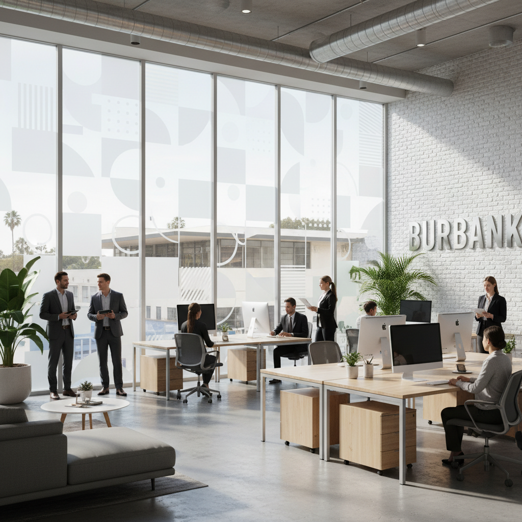 Burbank: Decorative & Frosted Window Film Solutions