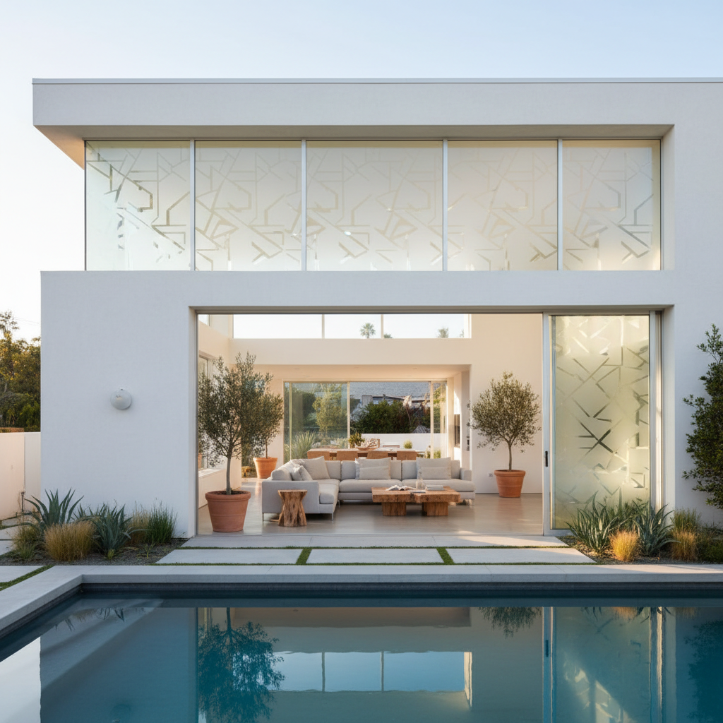 Glendale Decorative & Frosted Film: Privacy & Style